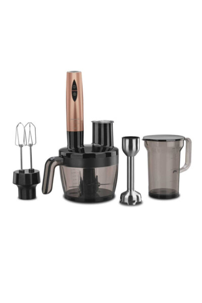 A455-02 Vertek Çoklu Blender Seti Rosa Altın - 1