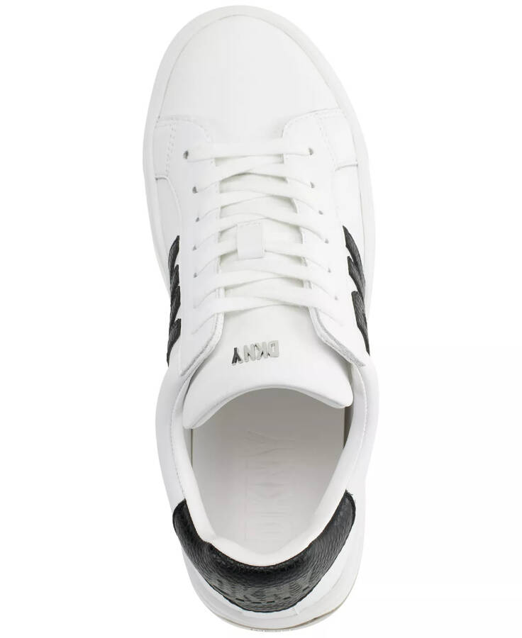 Abeni Platform Low Top Sneakers Bright White/ Black - 4