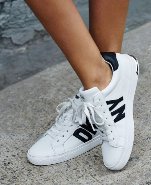 Abeni Platform Low Top Sneakers Bright White/ Black - 7