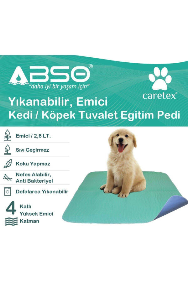 Abso Washable Absorbent Dog Pad (2 Pack) (75 X 85 Cm.) - 4