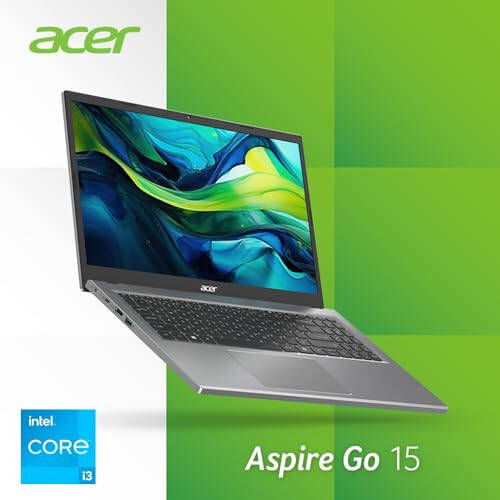 Acer Aspire Go 15 Slim Dizüstü Bilgisayar | 15.6 inç Full HD IPS 1080P Ekran | Intel Core i3-N305 | Intel UHD Grafikleri | 8GB LPDDR5 | 128GB HD | Wi-Fi 6 | AI PC | Windows 11 Home S Modunda | AG15-31P-3947 - 2