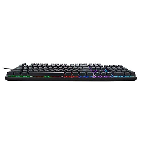 Acer Nitro Gen 2 Wired Gaming Keyboard - RGB Illuminated Keyboard | 100% Anti-Ghosting (N-Key Rollover) | Mechanical Axis | Ergonomic Arc Keycaps | Embedded Multimedia Keys - 7