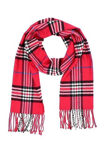 Achillea Scottish Tartan Plaid Scarf, Classic Winter Scarf, Soft Cashmere Feel Men’s & Women's Scarves - 8