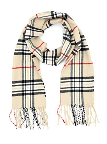 Achillea Soft & Warm Tartan Plaid Checked Cashmere Feel Winter Scarf Unisex - 14