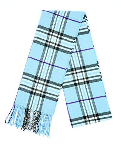 Achillea Yumuşak & Sıcak Tartan Kaba Yünlü Kış Eşarbı Unisex - 12