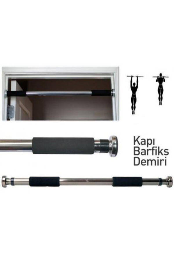 Açılır Kapanır Ayarlanabilir Egzersiz Çubuğu Kapı Arası Barfiks 100 Cm - 3