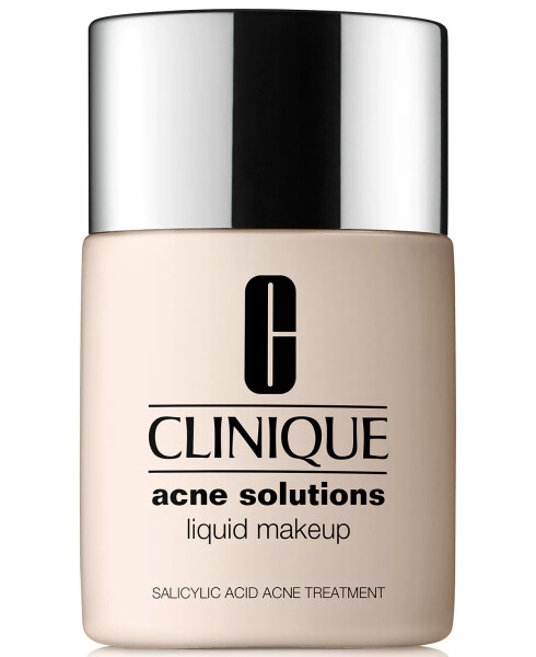 Acne Solutions Liquid Makeup Foundation, 1 oz. Flax - 1