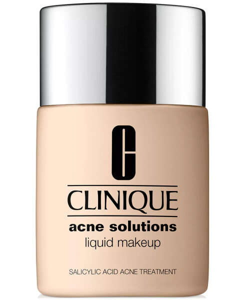 Acne Solutions Liquid Makeup Foundation, 1 oz. Linen - 1