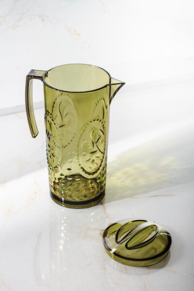 Acrylic Magic 2.3 L Dark Green Pitcher (Not Glass !!!) - 4