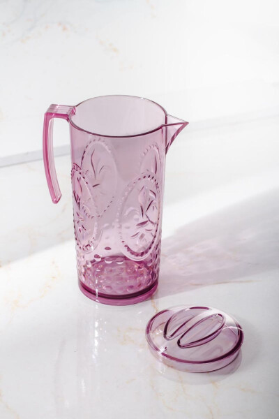 Acrylic Magic 2.3 Lt Burgundy Pitcher (Not Glass !!!) - 4