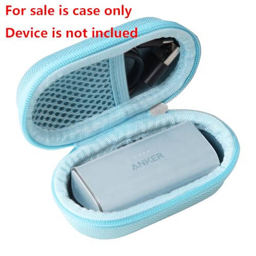 Adada Sert Seyahat Çantası Anker Nano Power Bank, Taşınabilir Şarj Cihazı 5.000mAh (Mavi) - 2