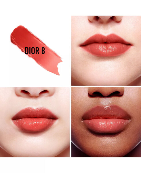 Addict Dudak Parlatıcısı Glow Balm Glow 008 Dior 8 (Tuğla Kırmızısı) - 2