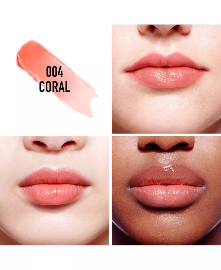 Addict Lip Glow Balm Glow 004 Coral (A luminous coral) - 2