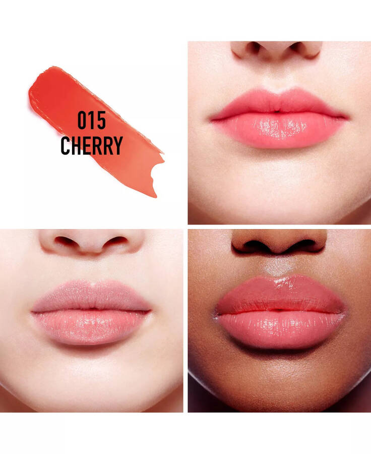 Addict Lip Glow Balm Glow 015 Cherry (A delectable red) - 2