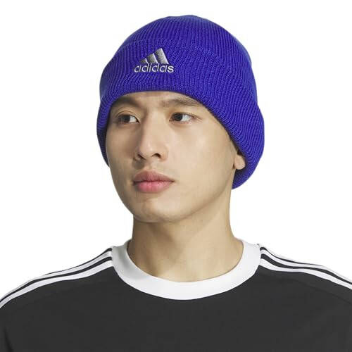 adidas Men's Team Issue Fold Beanie - 5