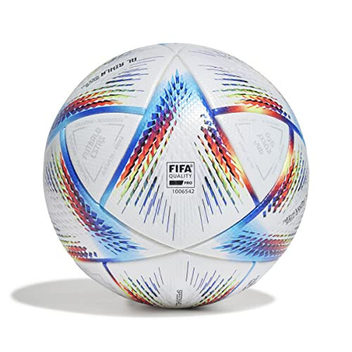 Adidas Unisex-Adult FIFA World Cup Qatar 2022 Al Rihla Pro Soccer Ball - 2