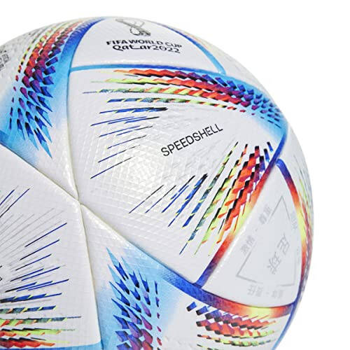 Adidas Unisex-Adult FIFA World Cup Qatar 2022 Al Rihla Pro Soccer Ball - 4