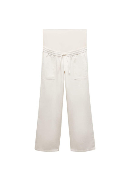 Adjustable drawstring cotton pants - 1