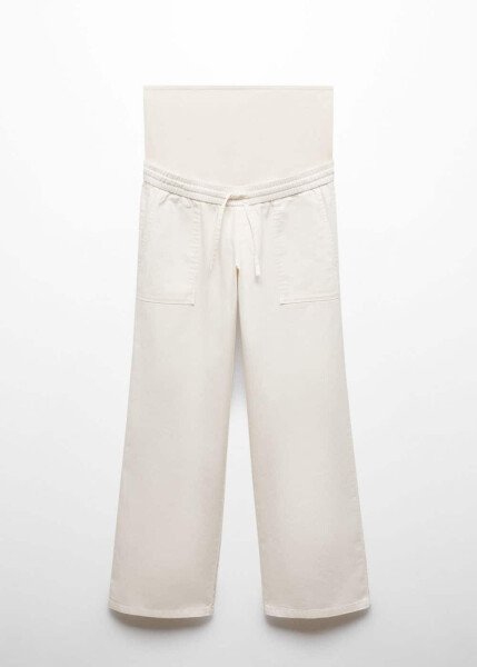 Adjustable drawstring cotton pants - 2