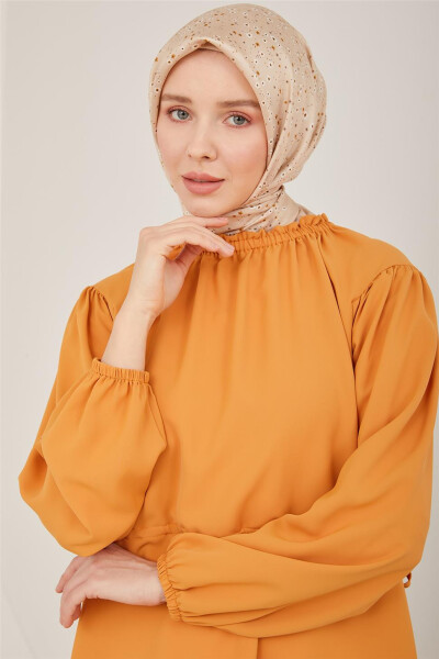 Adjustable Waist Armine Blouse 23Y3331 Caramel - 1