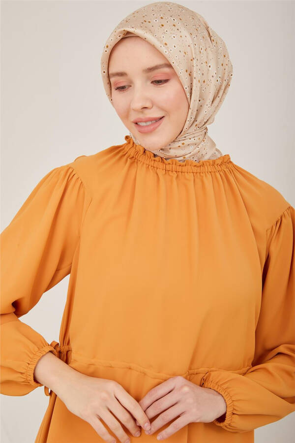 Adjustable Waist Armine Blouse 23Y3331 Caramel - 4