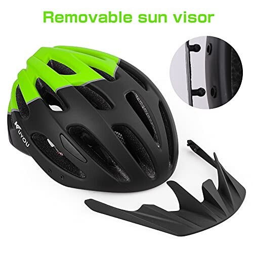 Adult Cycling Bike Helmet with Adjustable Ultralight Stable Road/Mountain Bike Cycle Helmets for Mens Womens - 3