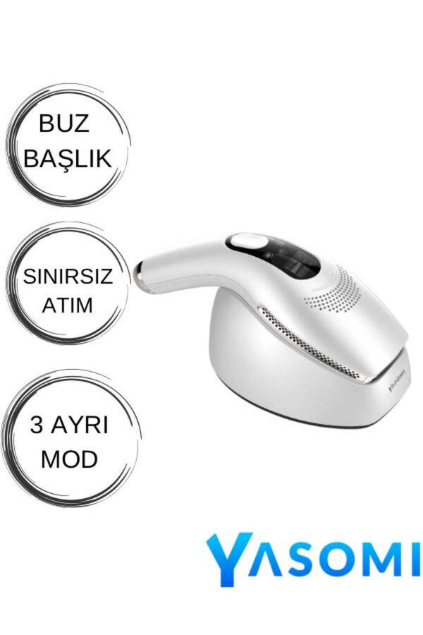 Ai99 Pro Beyaz Buz Başlıklı Cilt Gençleştirme Ve Akne Giderici Sınırsız Atım Ipl Epilasyon - 1