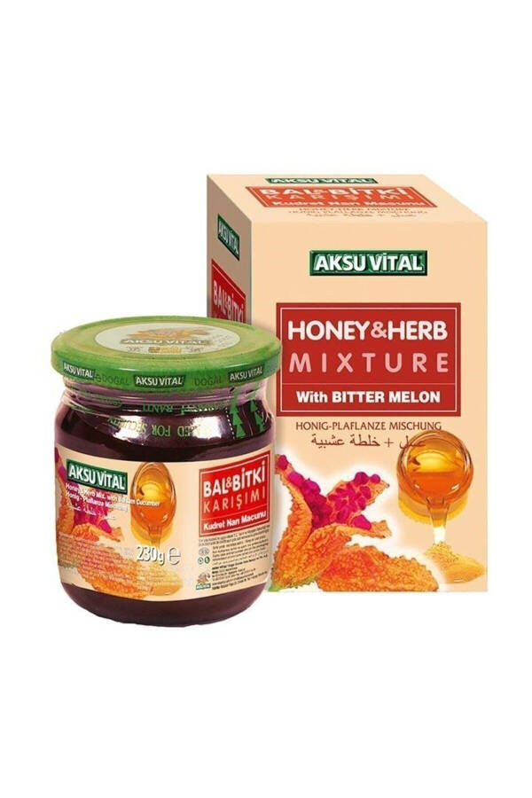 Aksuvital Honey Herb Mixture Pomegranate Paste 230 G - 1