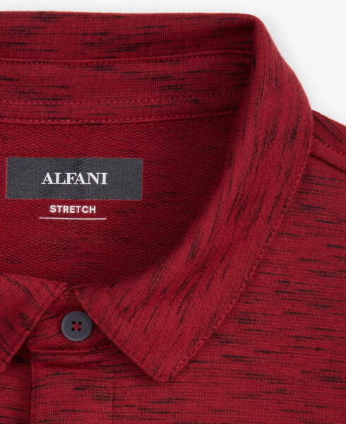 Alfatech Short Sleeve Marled Polo Shirt, Created for Modazone Clay Red Combo - 3