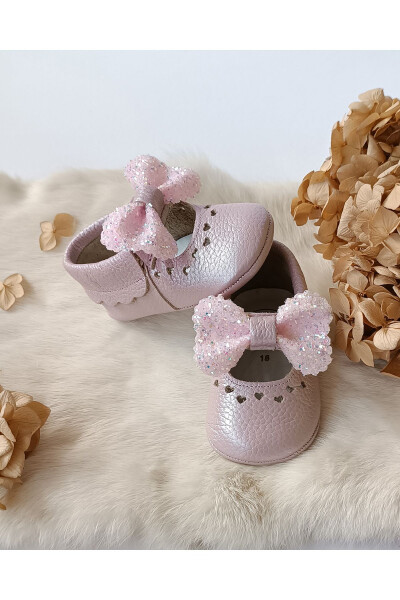 Alice Lila Genuine Leather Baby Moccasins - 4