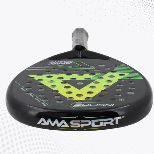 AMA Sport Padel Paddle Tennis Racket Carbon Fiber Pop Tennis Paddle Paddleball Racquets 3K,12K,18K,Full Carbon - 4