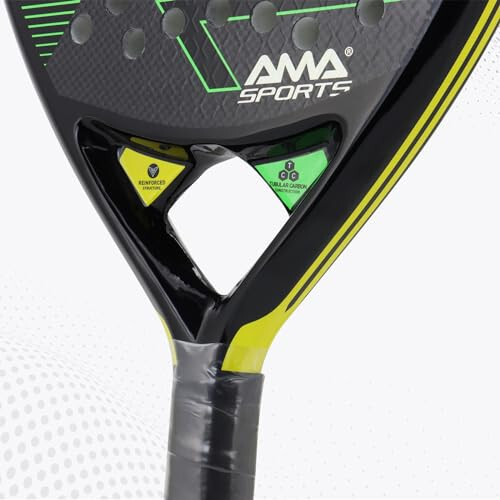 AMA Sport Padel Paddle Tennis Racket Carbon Fiber Pop Tennis Paddle Paddleball Racquets 3K,12K,18K,Full Carbon - 5