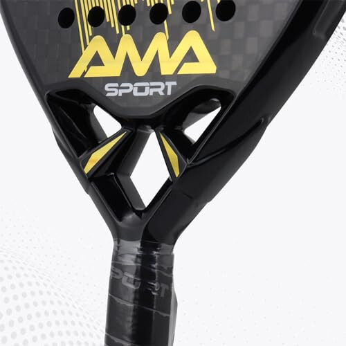 AMA Sport Padel Paddle Tennis Racket Carbon Fiber Pop Tennis Paddle Paddleball Racquets 3K,12K,18K,Full Carbon - 5