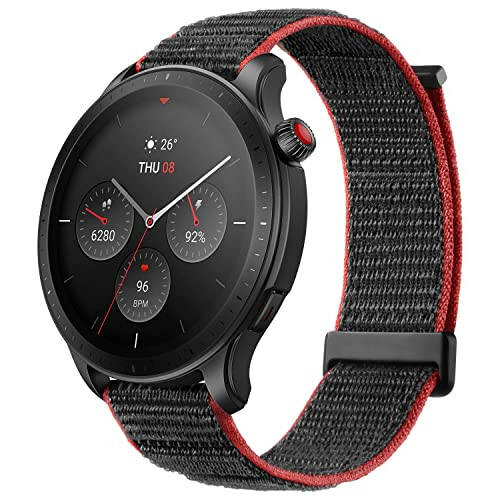 Amazfit GTR 4 Akıllı Saat 46mm, GPS, Dahili Alexa, Bluetooth Aramaları ve Mesajlar, 14 Gün Pil Ömrü, Kalp Atış Hızı Uyku İzleme, Yapay Zeka Fitness Uygulaması ve Spor Koçu, 150'den Fazla Spor Modu, Android iPhone İçin, Gri - 1