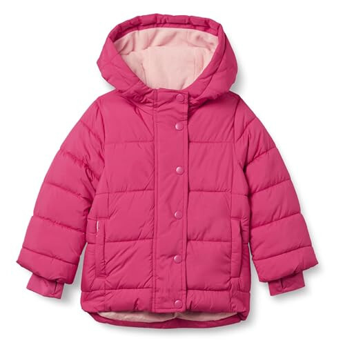 Amazon Essentials Girls and Toddlers' Heavyweight Hooded Puffer Jacket - 3