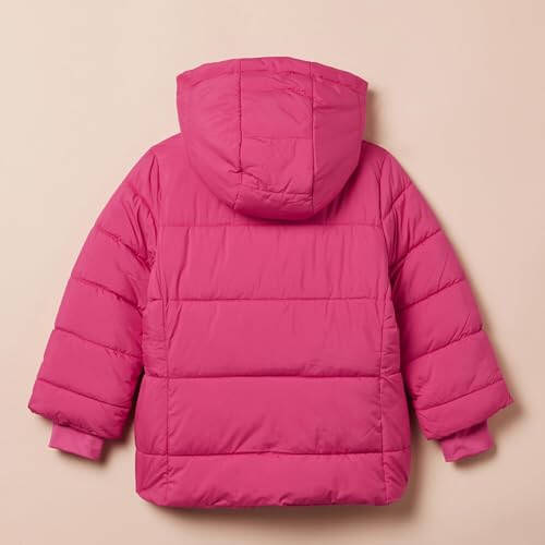 Amazon Essentials Girls and Toddlers' Heavyweight Hooded Puffer Jacket - 4