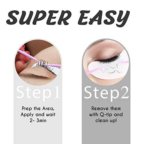 Amber Lash Safe Eyelash Extension Remover Gel 15ml, Gentle, Fast Acting Lash Glue Remover for Eyelash Extensions, Works in Just 60 Seconds - Non-Irritating Professional Eyelash Extension Gel Remover - 3