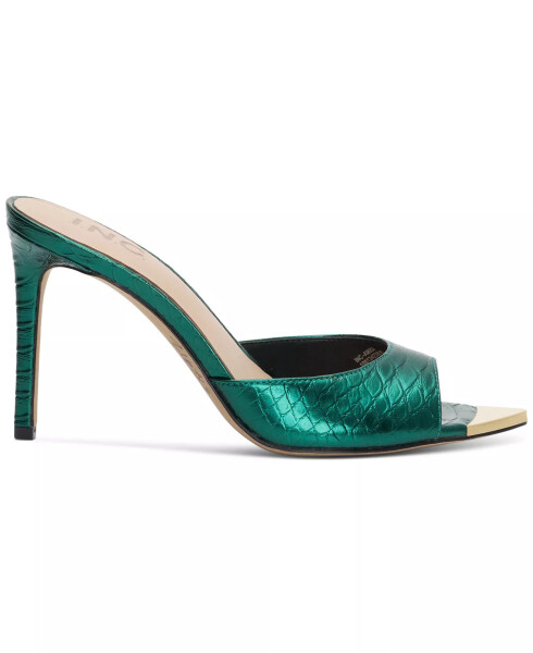 Amra Dress Slide Sandals, Created for Modazone Emerald Snake Print - 3