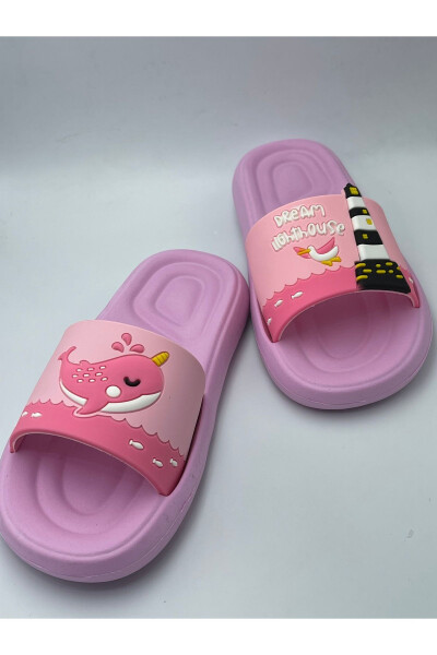 Anatomic Base Non-Slip Base Pool Sea Home Street Kids Slippers - 56