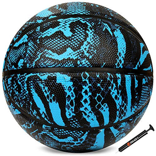 AND1 Chaos Basketball: Official Regulation Size 7 (29.5 inches) Rubber - Deep Channel Construction Streetball, Made for Indoor Outdoor Basketball Games - 2