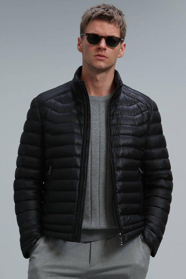 Andy Down Men's Jacket Black - 1