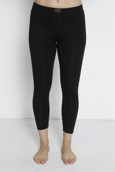 Angelino Women's Black Thermal Leggings - 4