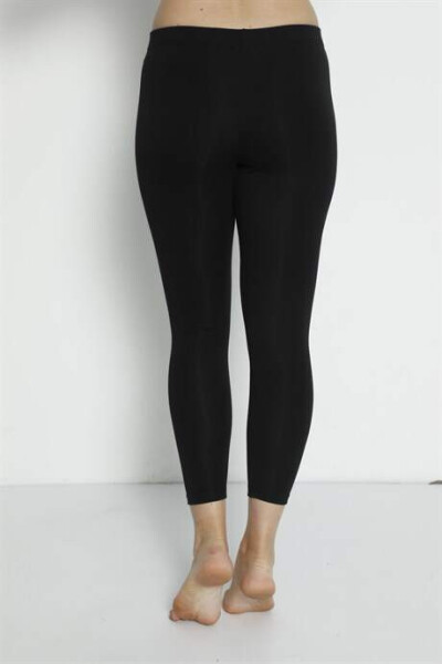 Angelino Women's Black Thermal Leggings - 10