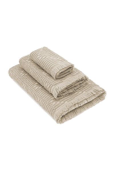 Anisa Bath Towel Set 100% Cotton Jacquard Beige - 23