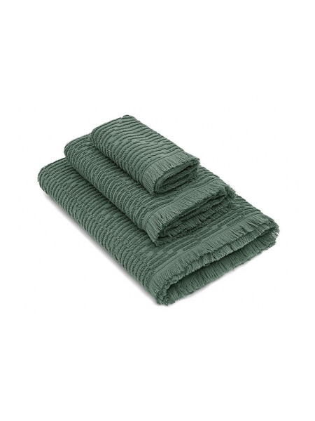 Anisa Bath Towel Set 100% Cotton Jacquard Green - 13