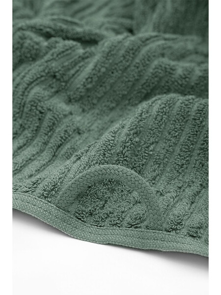 Anisa Bath Towel Set 100% Cotton Jacquard Green - 15