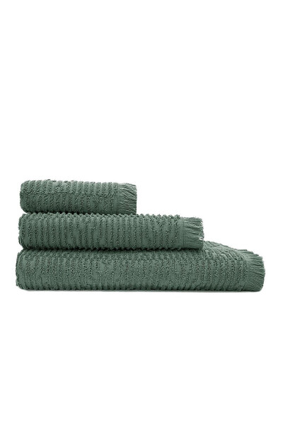 Anisa Bath Towel Set 100% Cotton Jacquard Green - 16