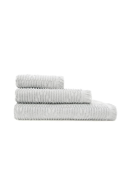 Anisa Bath Towel Set 100% Cotton Jacquard Grey - 11