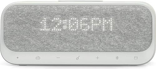 Anker AK-A3300121 Soundcore Wakey Bluetooth Hoparlörler Alarm Saatli, Beyaz - 1