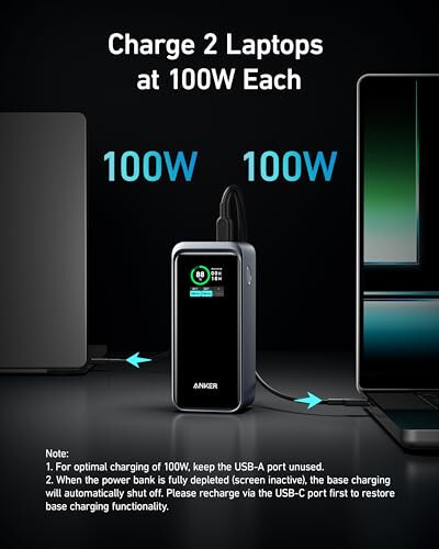 Anker Prime Power Bank 200W, 20,000mAh Portable Charger - 5